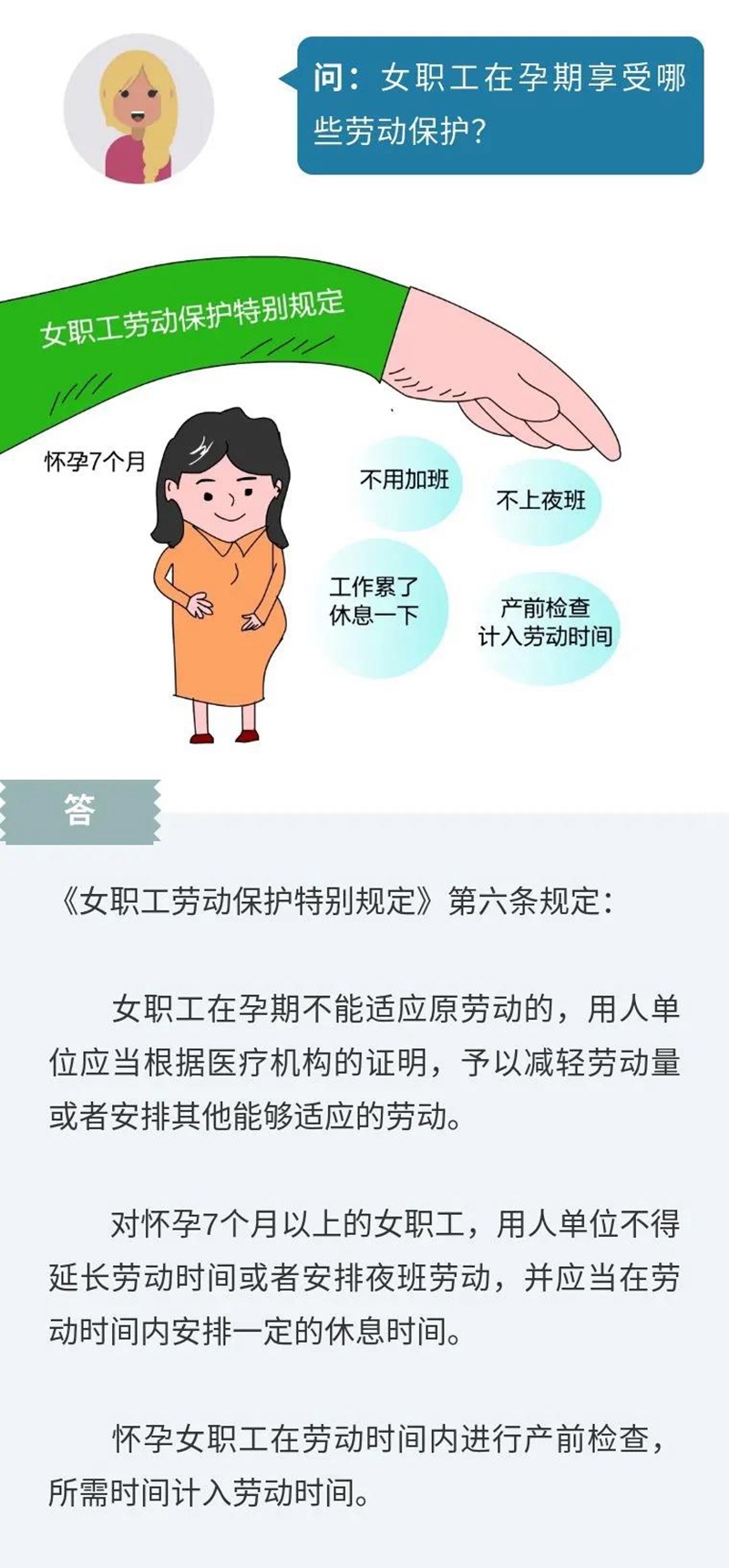 5.19【人社日課】女職工在孕期享受哪些勞動(dòng)保護(hù)？.jpg