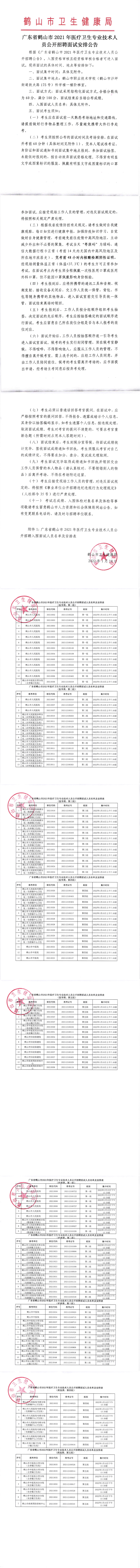 廣東省鶴山市2021年醫(yī)療衛(wèi)生專業(yè)技術(shù)人員公開(kāi)招聘面試安排公告.png